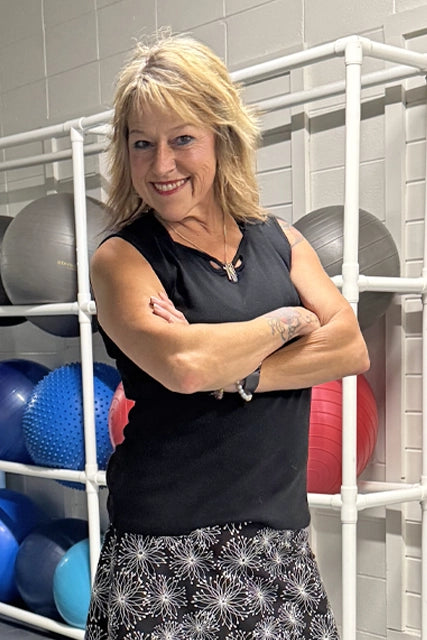 Broadwater Hot Springs, Step and Sweat fitness instructor, Ester